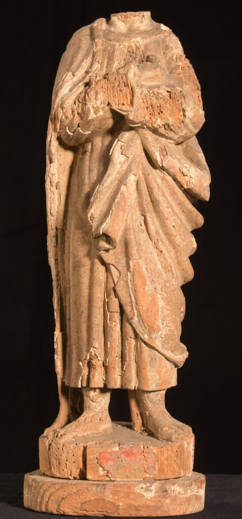 Statuette de saint Gaudens, collections du musée Arts & Figures des Pyrénées Centrales - Agrandir l'image, fenêtre modale