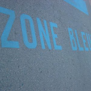 Zones bleues