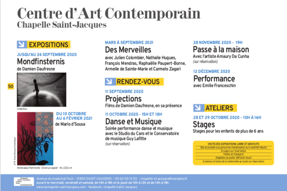 Expositions, Rendez-vous, Ateliers