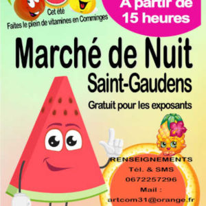 Marché de nuit – Exposants