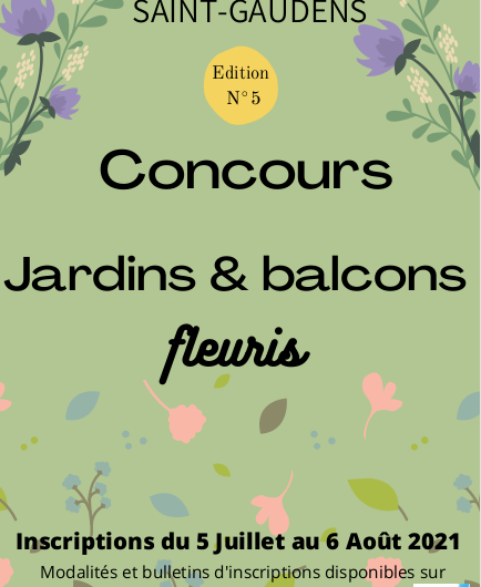 Concours Jardins & balcons fleuris