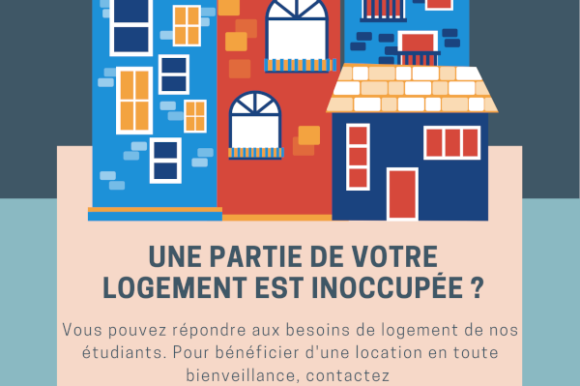 Une partie de votre logement est inoccupée ?