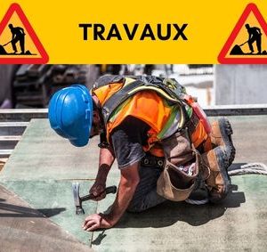 Travaux en centre-ville, accès préservé