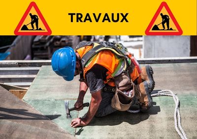 Travaux en centre-ville, accès préservé