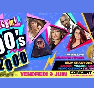 Megamix 90’s 2000 en concert à Saint-Gaudens