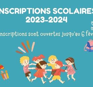 Inscription scolaire I Rentrée 2023-2024
