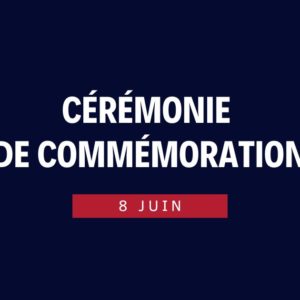 Cérémonie de commémoration du 8 juin