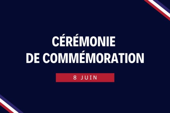 Cérémonie de commémoration du 8 juin