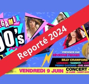 Megamix 90’s 2000 reporté en 2024