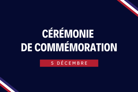 Cérémonie de commémoration du 5 décembre